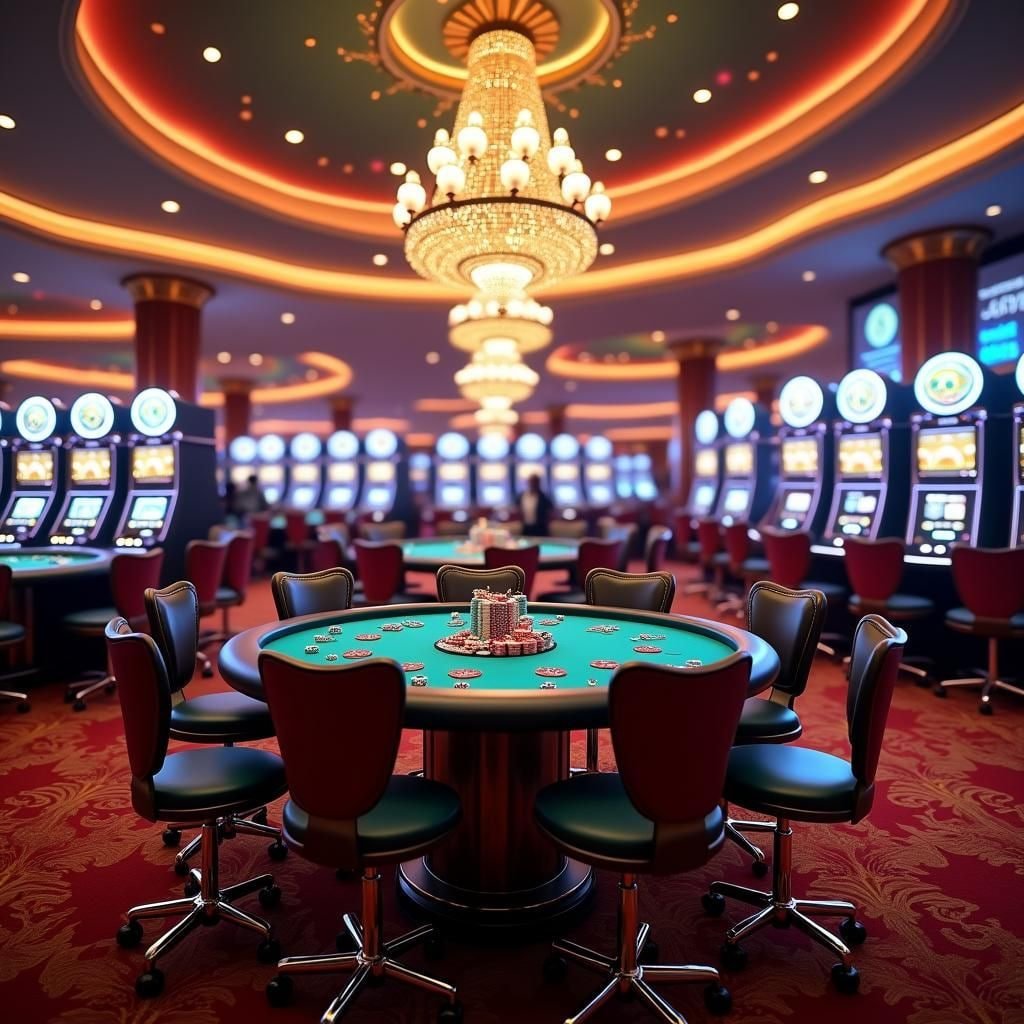 မြန်မာ ကတ်ဂိမ်း Online Poker Table မြင်ကွင်း